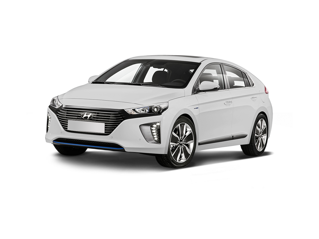 Hyundai IONIQ in Polar White
